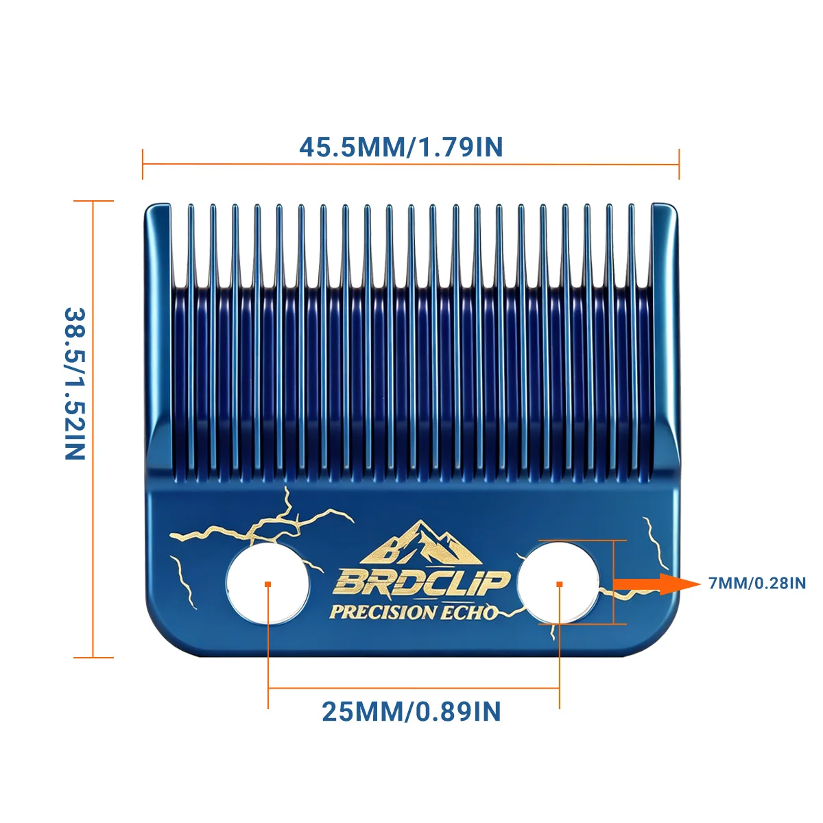 BRDCLIP 808X Original Blade Replaceable Echo FADE Cutter Head for M10 M5 R77F 8148 BRD106 108 FA1C X1 Hair Clipper Blades