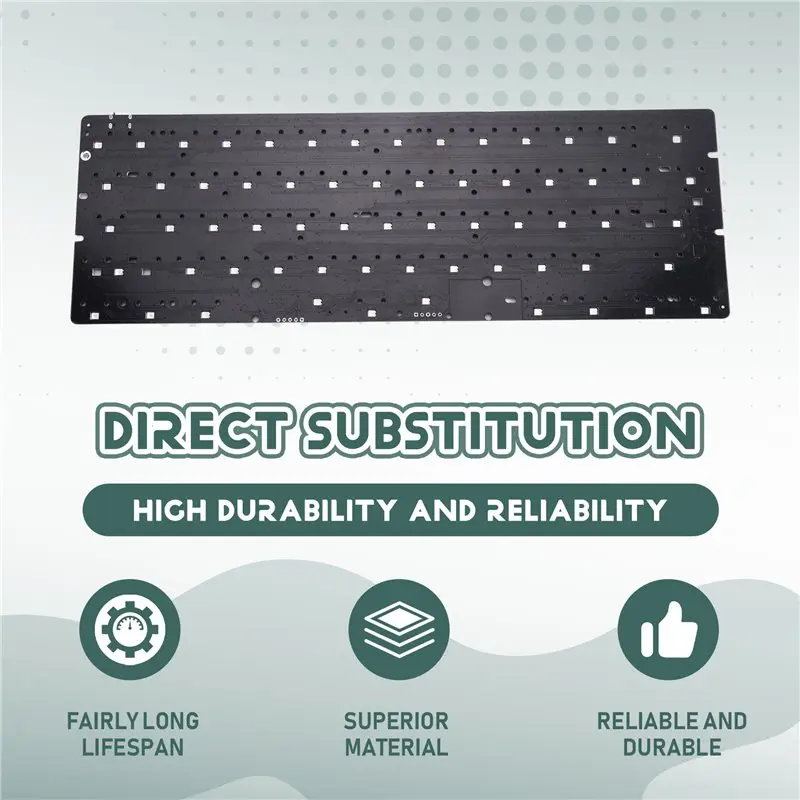New--GH60 Hole-Modified Magnetic-Axis PCB Board DIY Hot-Swappable Gaming/Esports Peripheral Keyboard Accessories