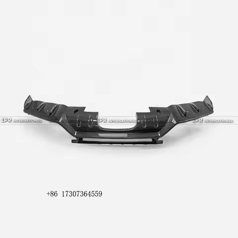 New Rear Lip for HONDA CIVIC 2017 onwards Type R FK8 JS-S Rear Under Spoiler Well-made Carbon Fiber