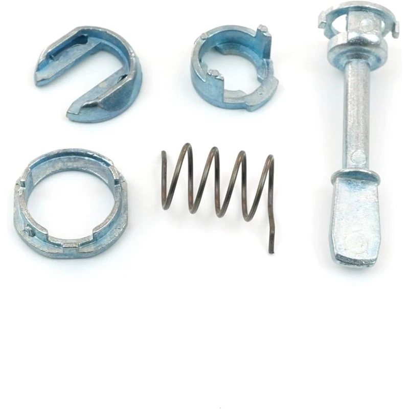 1set New Zinc Alloy Front Left/Right Door Lock Cylinder Repair Kit 6N0837223A for Polo 1994-2001