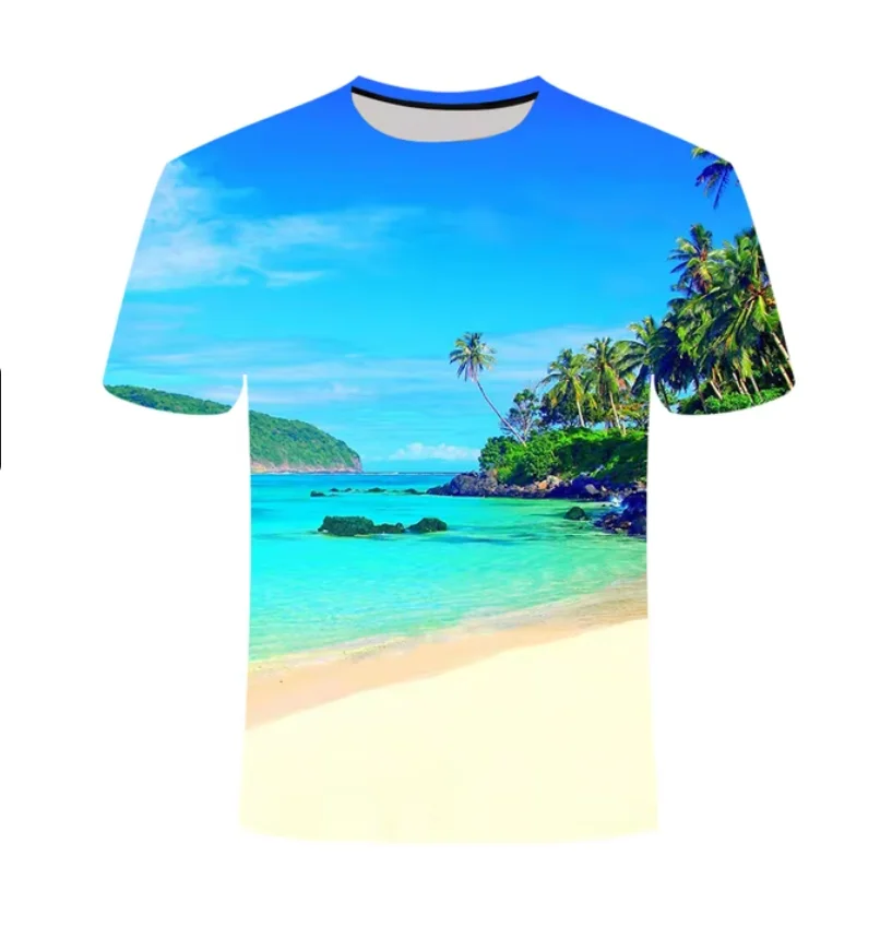 

3D Printed Heart Pattern T-Shirt Unique Design Casual Comfortable Fashion Top for Men And Women