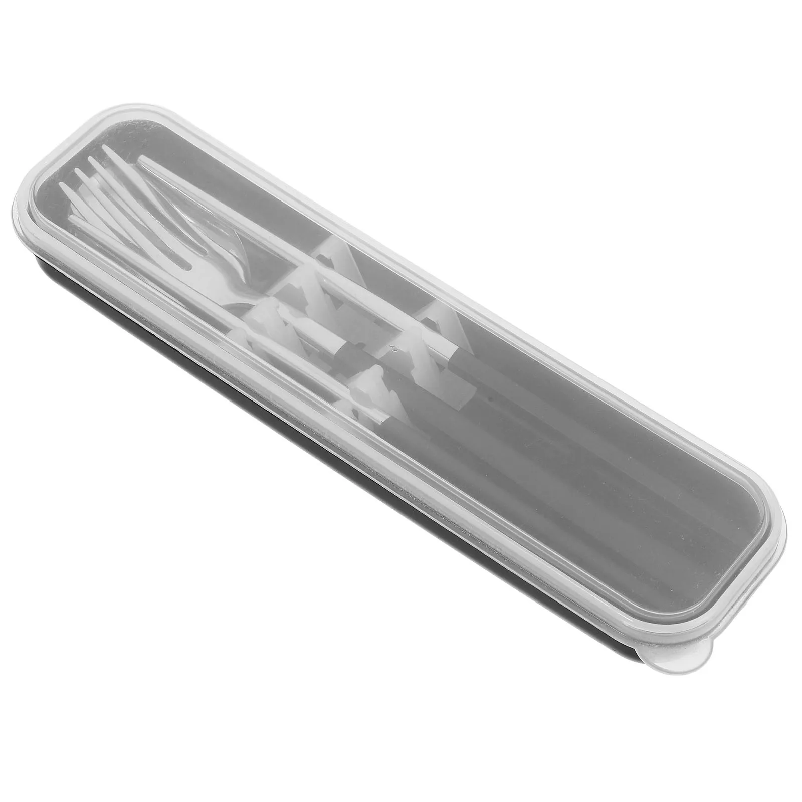 

Portable Cutlery Set Stainless Steel Fork Spoon Chopsticks Camping Travel Lunch Box Reusable Utensils Camp Cooking Utensil