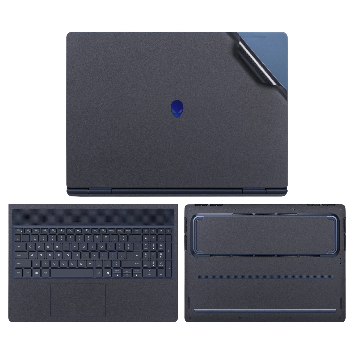 Laptop Skin Decals for 2025 Alienware 16/16X Aurora AC16250 AC16251 Anti-scratches Vinyl Skin Sticker Bubble-free