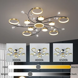 IRALAN Modern ceiling chandelier Room decoration Led ceiling lamp for Living Dining Room Bedroom Lamps Crystal Ceiling Lighting