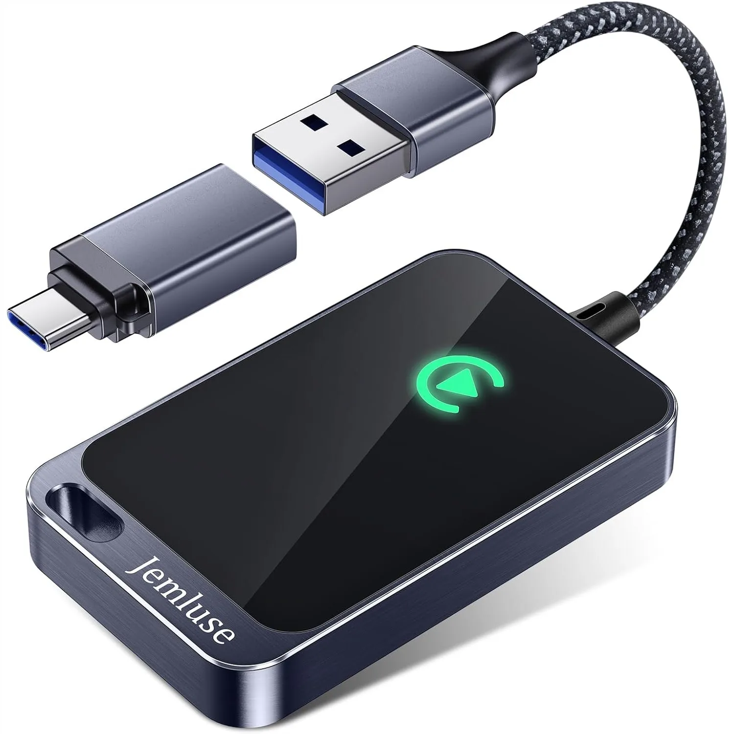 

Wireless CarPlay Adapter for iPhone, Multi-User Seamless Connection, Convert Wired to Wireless Car Play with USB C for iOS 10+