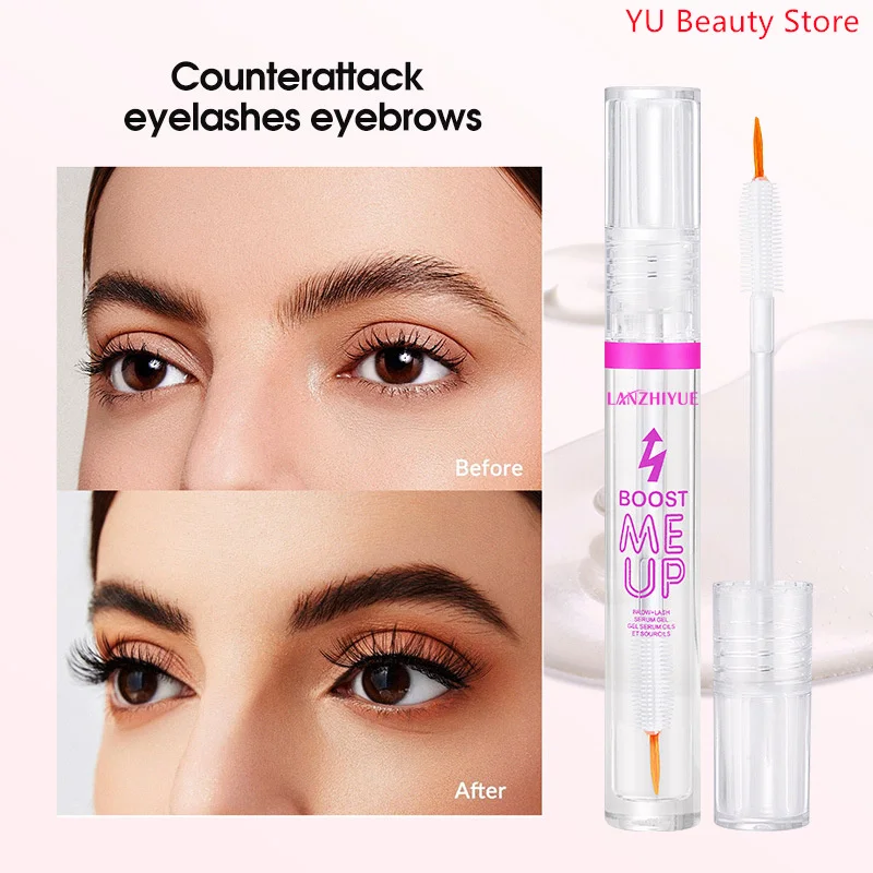 Snelle Wimpergroei Serumversterker Wimper Langer Voller Vloeistof Dikkere Wimpers Natuurlijke Curling Lash Tillen Make-Up Schoonheidsverzorging