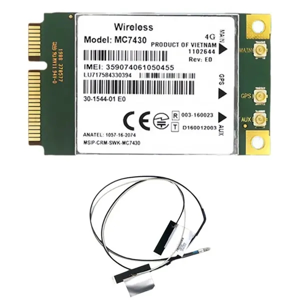 

MC7430 4G Module Discount Qualcomm AirPrime MC7430 with Antennas MC7430 4G Module+3XAntenna 300Mbps Sierra Wireless FDD-TDD LTE