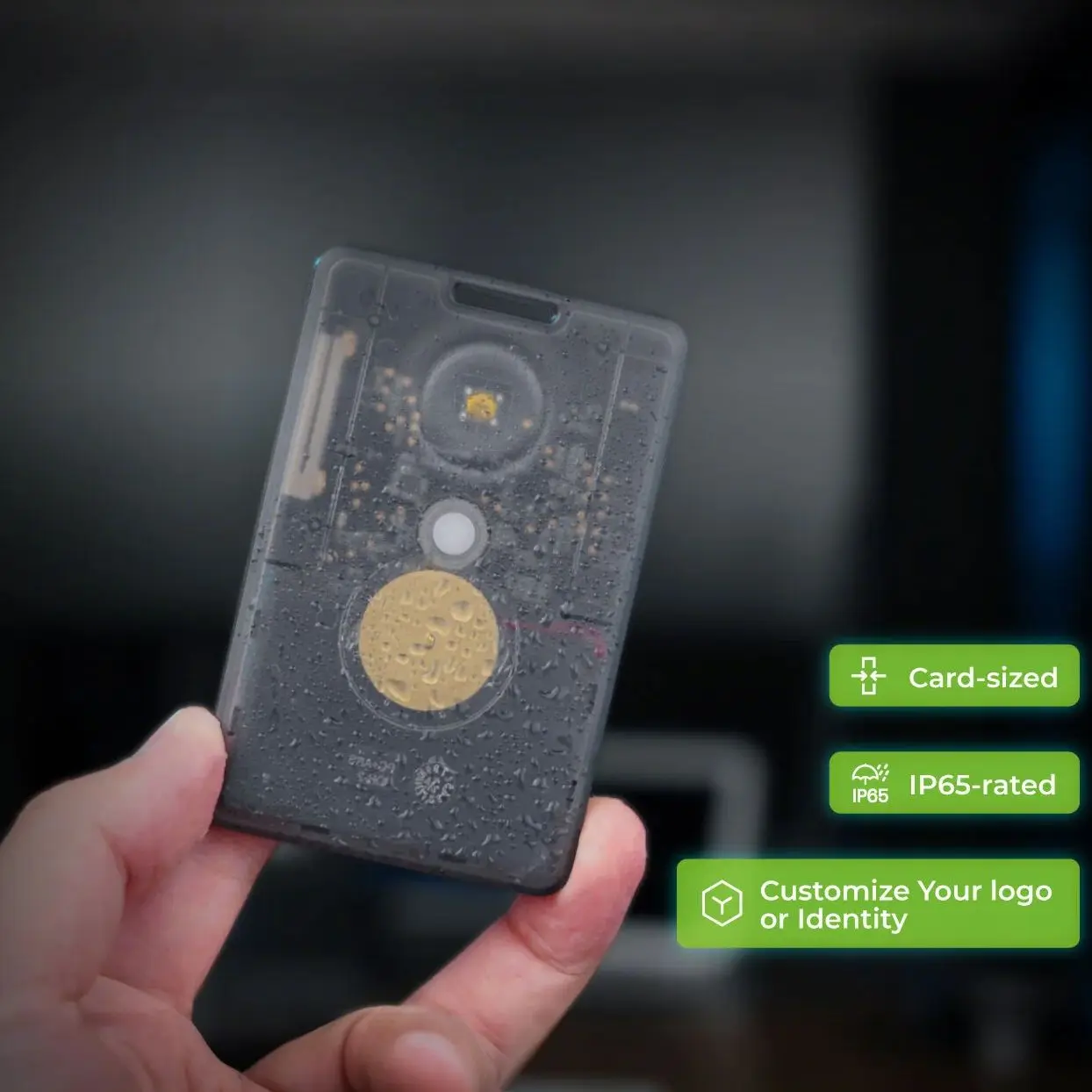 

SenseCAP Card Tracker T1000-E LoRaWAN Tracking Location Device Open-source GNSS, WiFi & Bluetooth for indoor/outdoor positioning