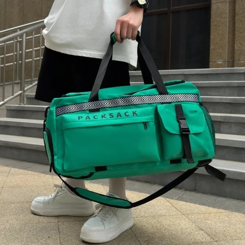Dry and Wet Separation Sports Fitness Yoga Bag Short Trip Large Capacity Hand Shoulder Luggage view 3