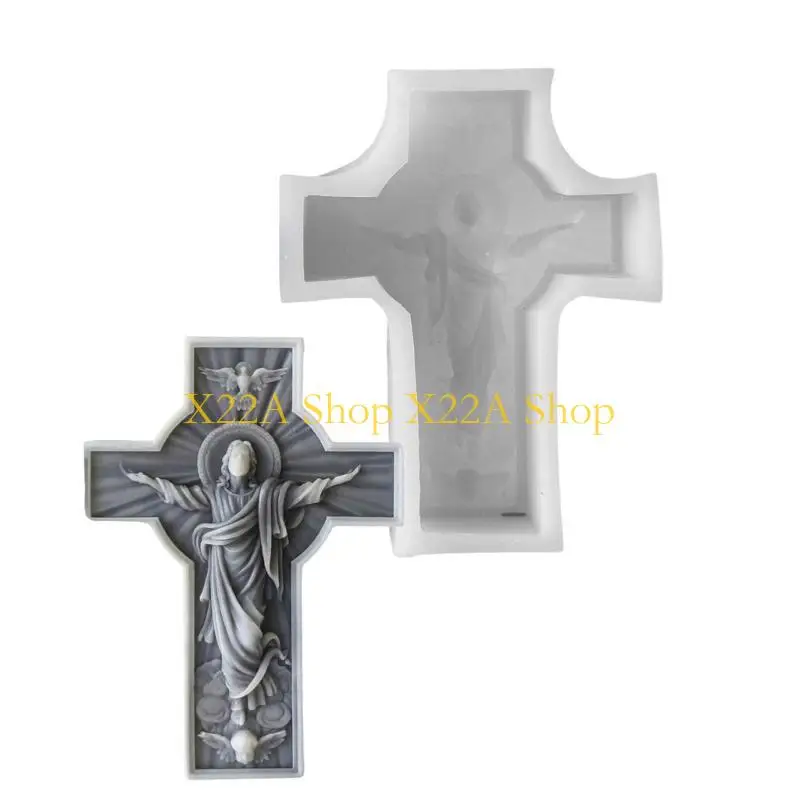 Unique Silicone Mold Religious Home Decors Molds Ornament Moulds for Crafting for Hobbyists and Decors Lover