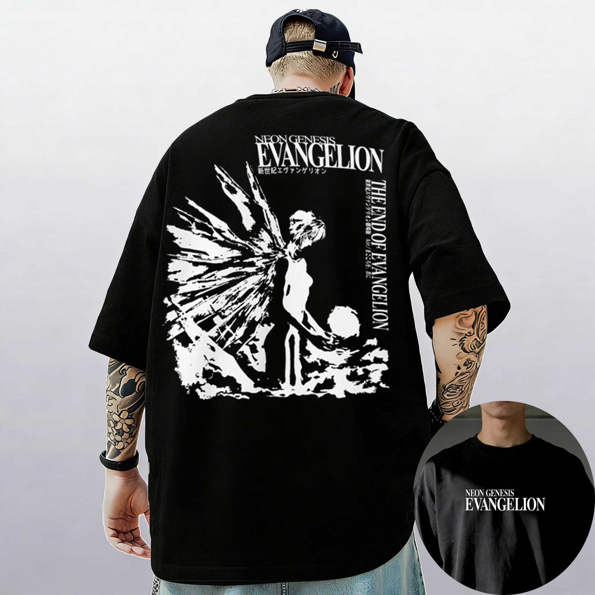 Neon Genesis Evangelion End of Eva Eye Classic Style Short Sleeve