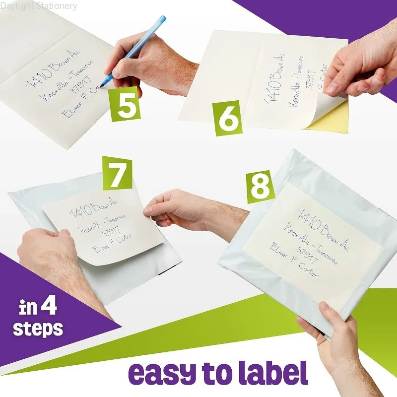 100Pcs/Lot Shipping Envelope Bags Plastic Express Envelope Storage Bags White Color Mailing Bags Self Adhesive Seal Courier Bag