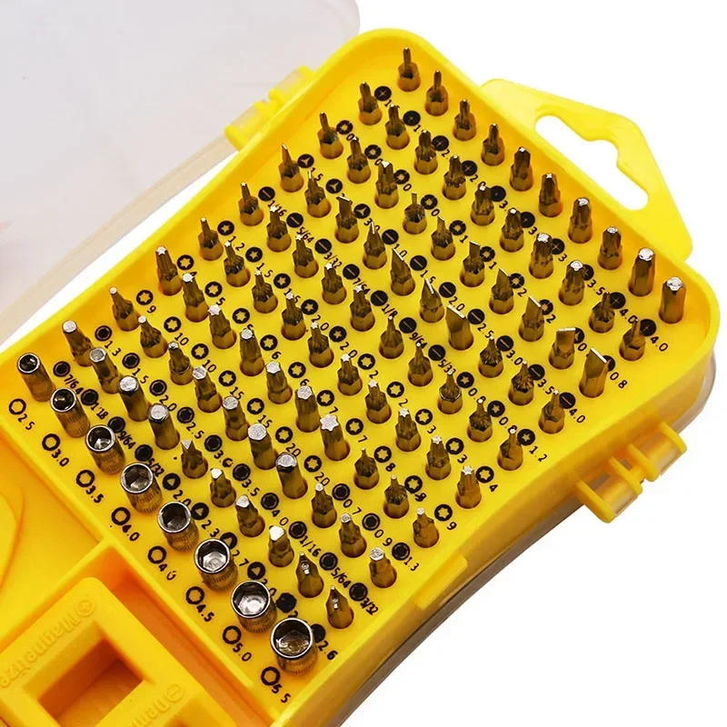108 in 1 Screwdriver Set Mini Electric Precision Screwdriver Multi PC Mobile Phone Device Watch Glasses Computer