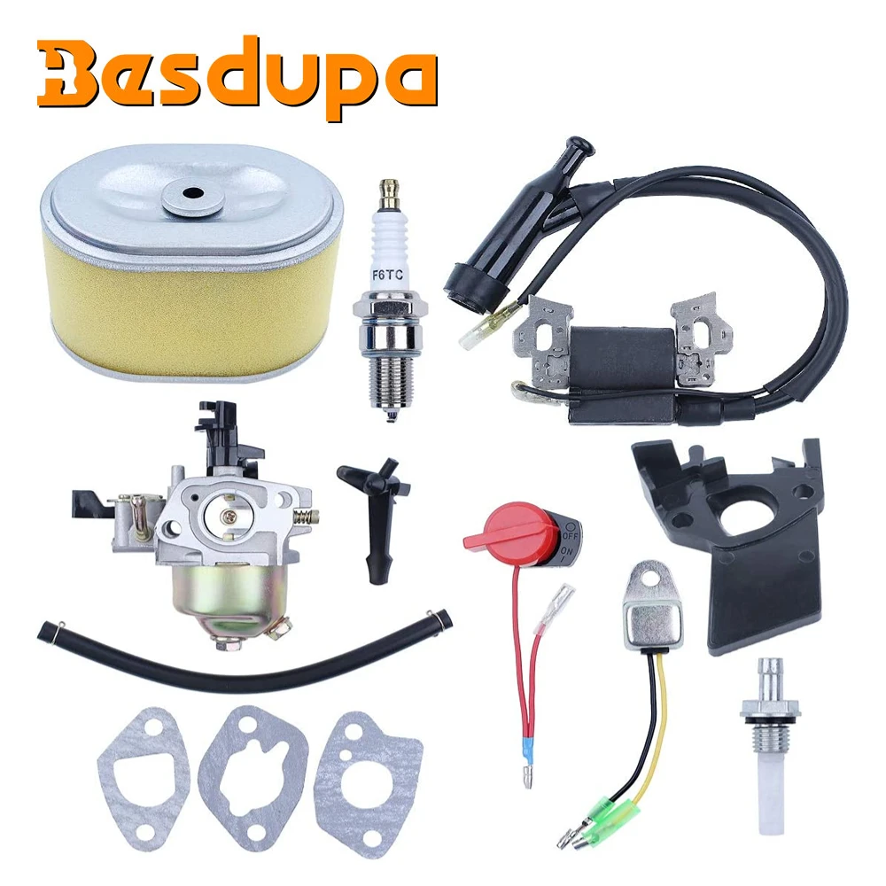 

Carburetor with Tune Up Kit for Honda GX160 GX200 5.5HP 6.5HP Engine WP30X Water Pump 16100-ZH8-W61