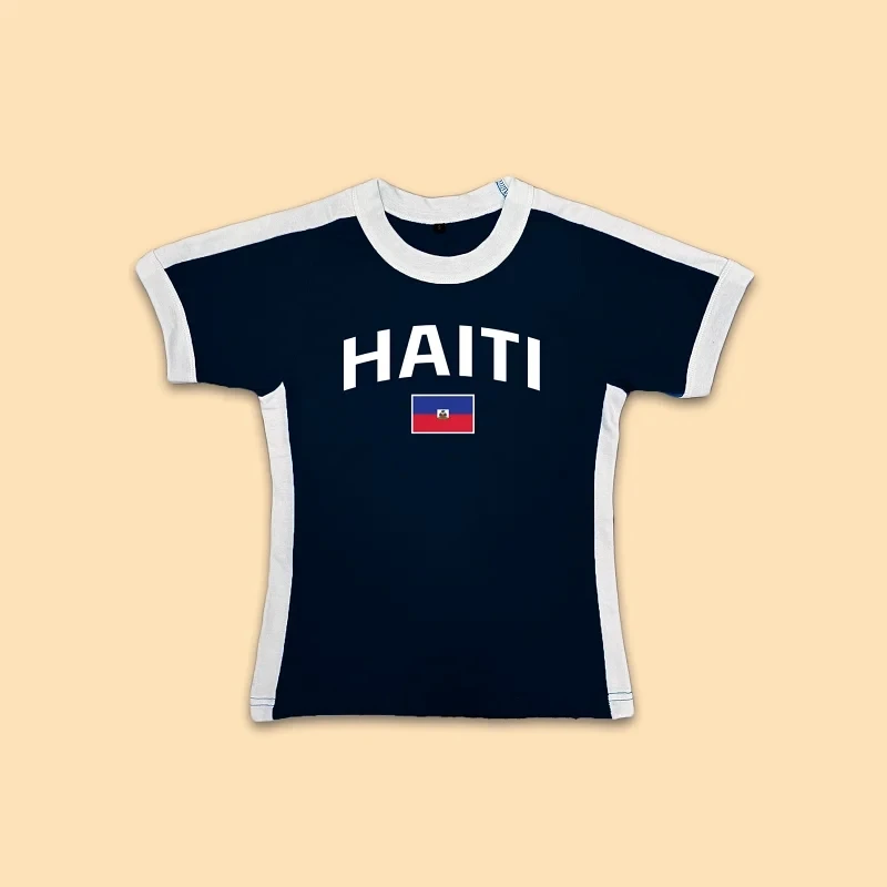 الصيف هايتي إلكتروني نمط طباعة مثير Harajuku قصيرة الأكمام المحاصيل الأعلى القوطية الطفل المحملة الجمالية تي شيرت Y2k الملابس الشارع الشهير