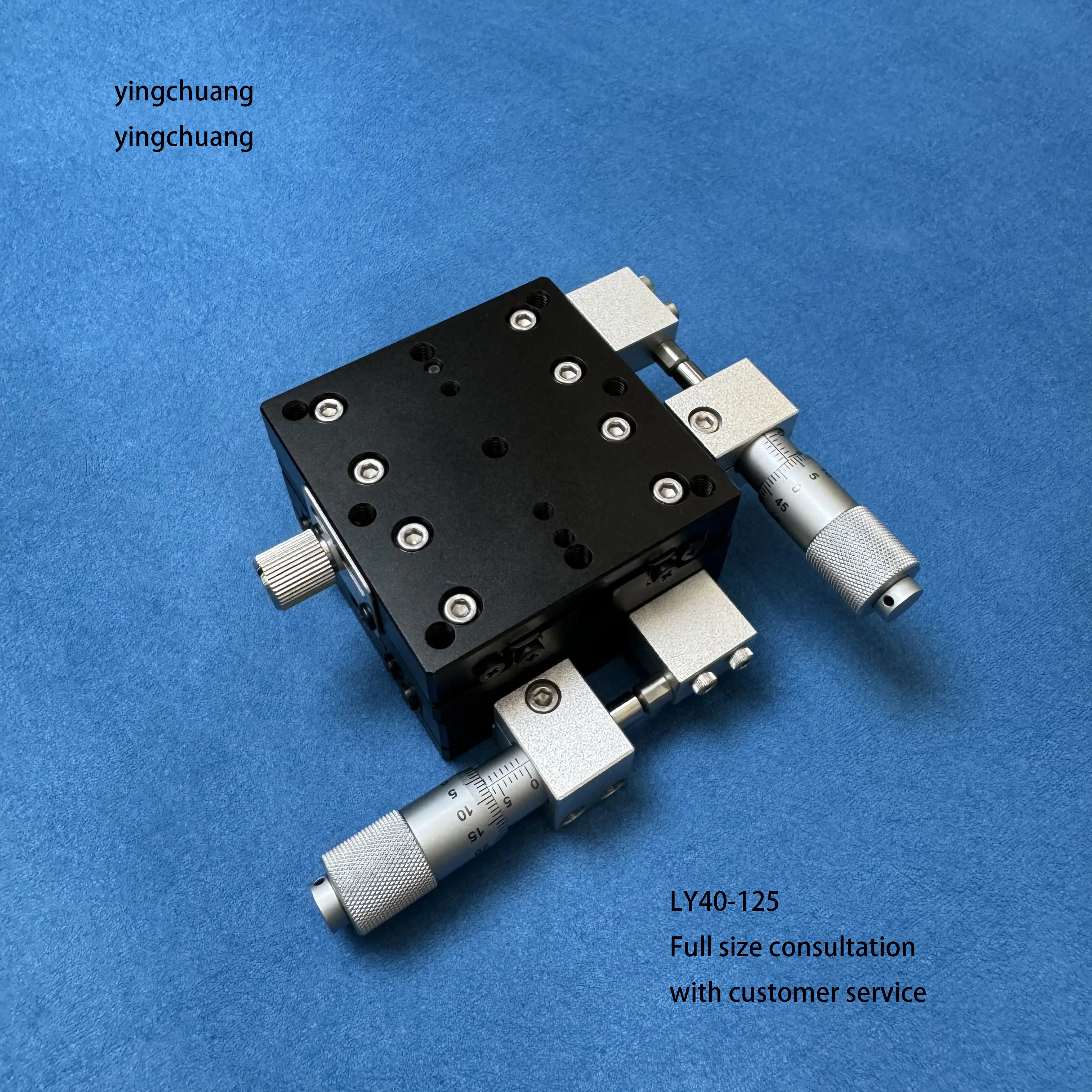 

XY axis optical high-precision displacement platform cross roller guide linear displacement sliding table precisiondispla table