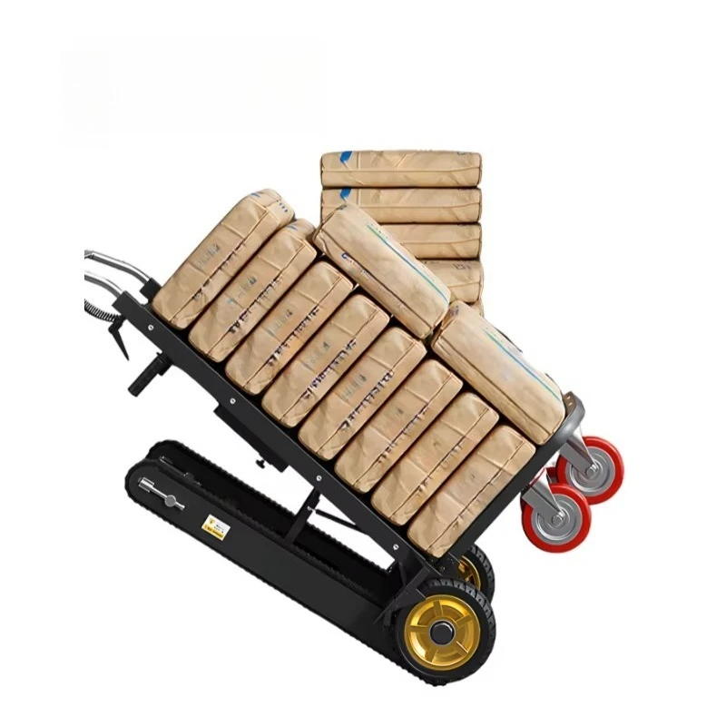 Stair Climber Hand Trolley Powered Stair Climber 200kg Load Electric Stair Climbing Hand Truck Trolley