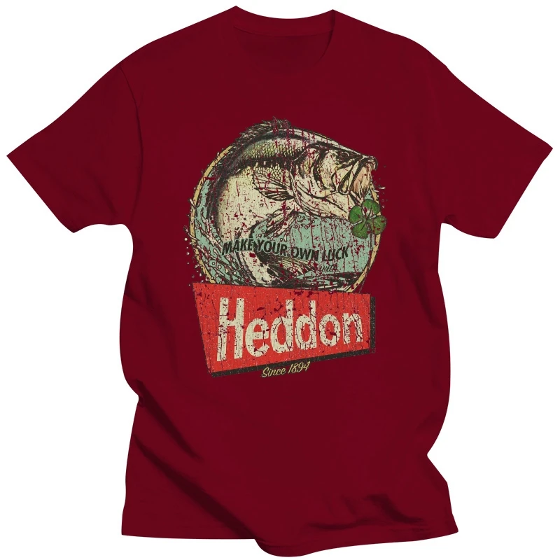 Heddon Lures - Make Your Own Luck 1894 Vintage Men\'s T-Shirt