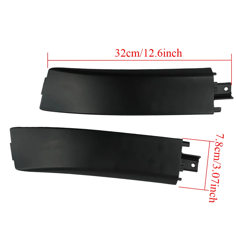 2 Pcs Car Roof Rack Rail Front End Cap For Suzuki Grand Vitara 2006-2015 78215-65J10-5PK 78225-65J10-5PK Replacement Accessories