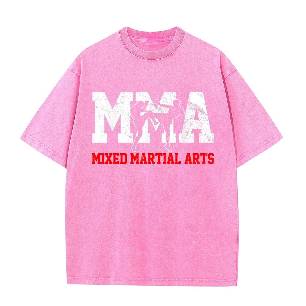 MMA Kickboxin Fighter T-Shirt Tops & New Arrival Goods Men's T-Shirts Shirts And Creative Gift T Shirt Cotton Graphic Tee
