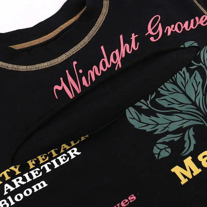 Aushöhlen Crop Top Frauen Sommer Ästhetische Kleidung Druck Y2k Zubehör Oansatz Ropa De Mujer Sexy Roupas Femininas Estilosas – Detail 17