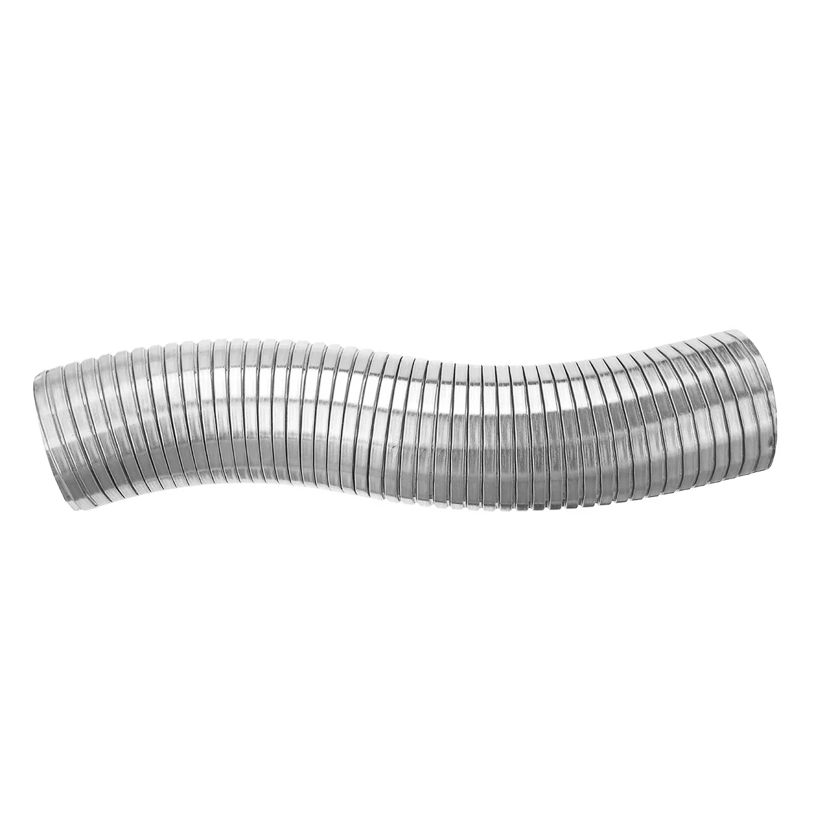 250mm Universal Flexible Polylock Exhaust Pipe Vent Hose Quick Repair Tube Stainless Steel DIY Smoke Tubes Exhaust Vent Pipe