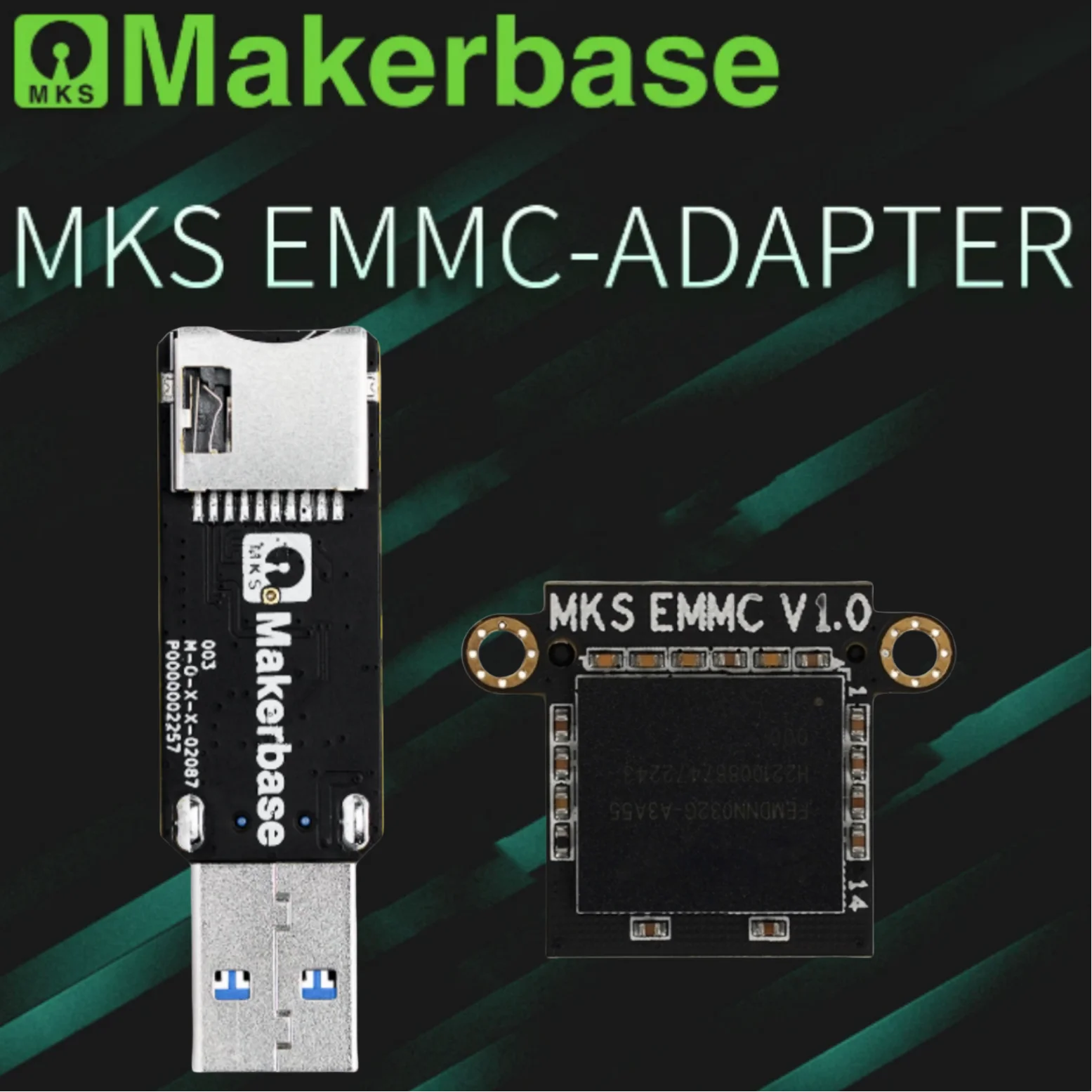 

Модуль Makerbase MKS EMMC Micro SD 32 ГБ TF-карта для KLP1/KP3S Pro V2, для Elegoo Neptune 4/4 Pro/4 Max/4 Max