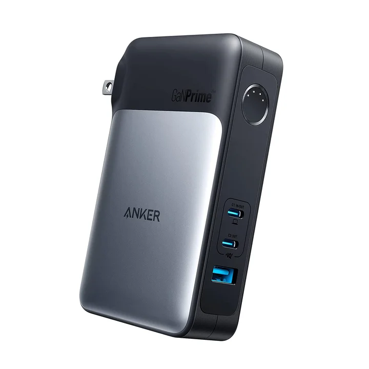 TLF Anker 733 GaNPrime 파워뱅크 10000mAh 파워코어 65W 2-in-1 하이브리드 충전기 30W USB-C 휴대용 충전기 및 65W 벽면 충전기