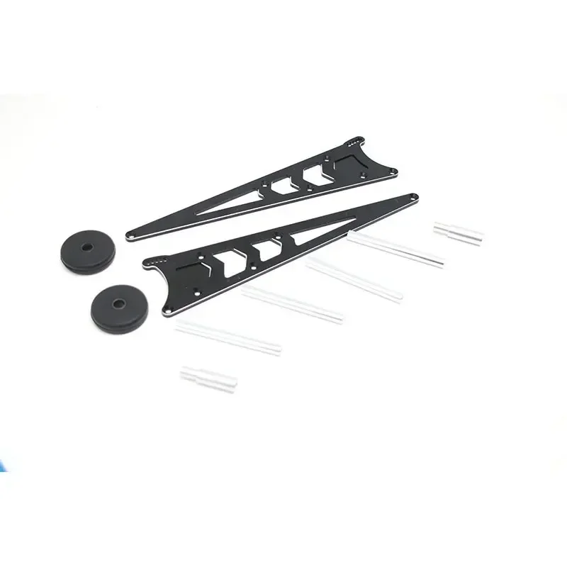 1セット アルミ合金製テールホイール ヘッドアップホイール 1/10 RCカー Tras Slash 2WD catRC用