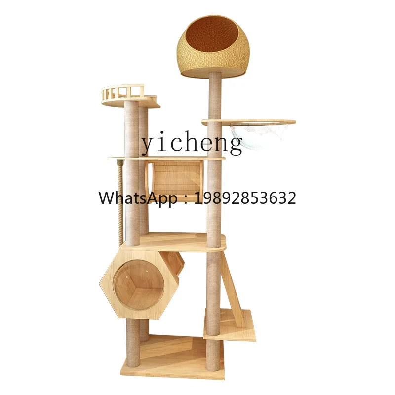 Zc Solid Wood Cat N…