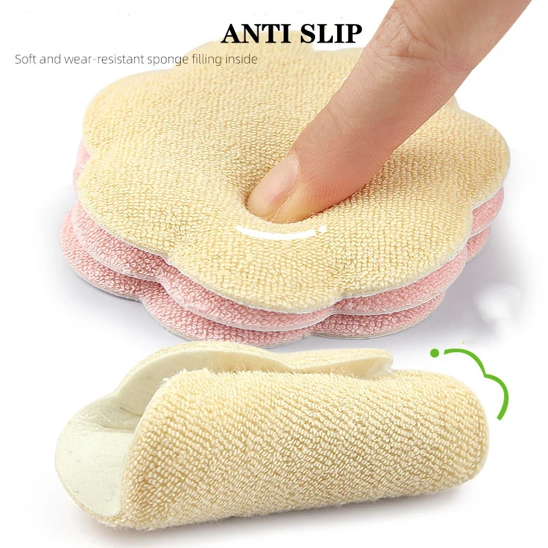 وسادة أمامية للقدم على شكل زهر البرقوق مبطنة بكعب عالٍ نعل مخفض بشكل كبير ولا يتعب بطانة قدم مضادة للانزلاق #3