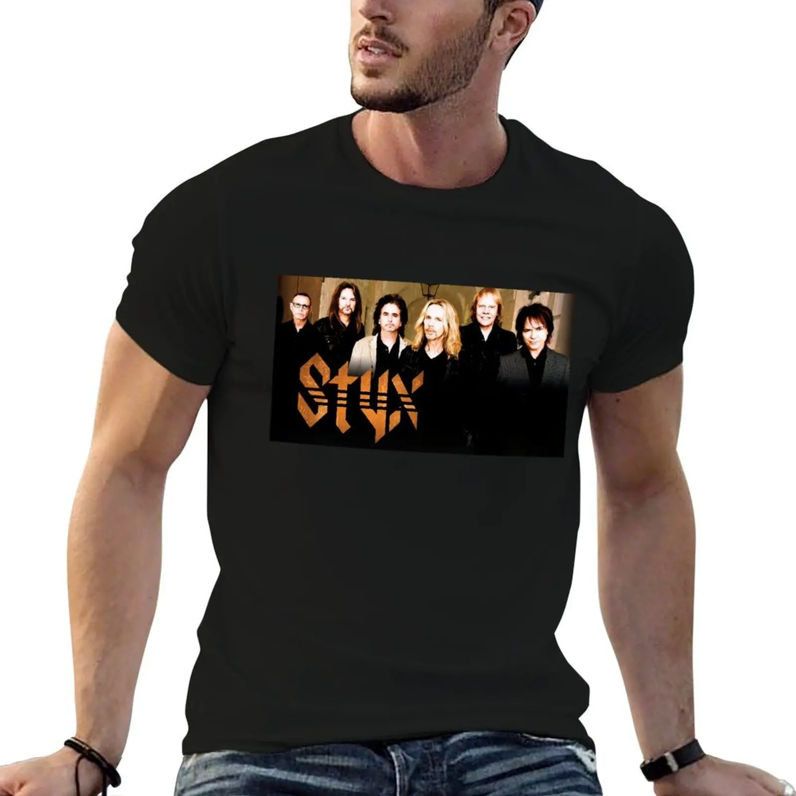 

Styx Characters T-Shirt man t shirt cotton man graphic t shirt T-Shirt