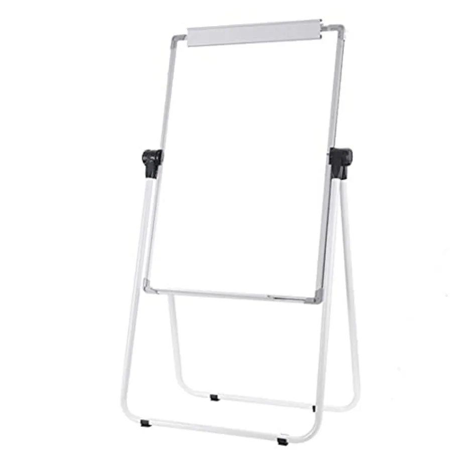 

Dry Erase Easel U -Double board 24" x 36"Dry Erase Flipchart Board Height Adjustable Stand 3 Markers 1 Eraser for Free