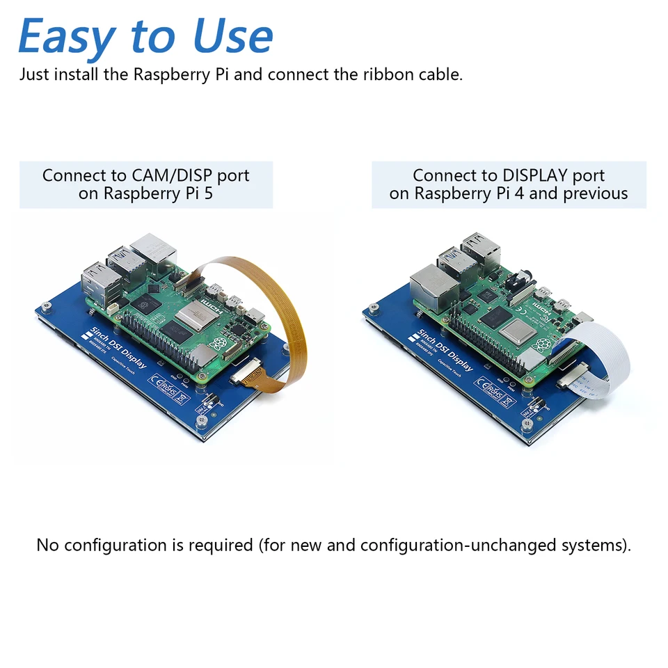 Freenove-タッチスクリーンモニター、raspberry pi 5、4 b、3 b、a