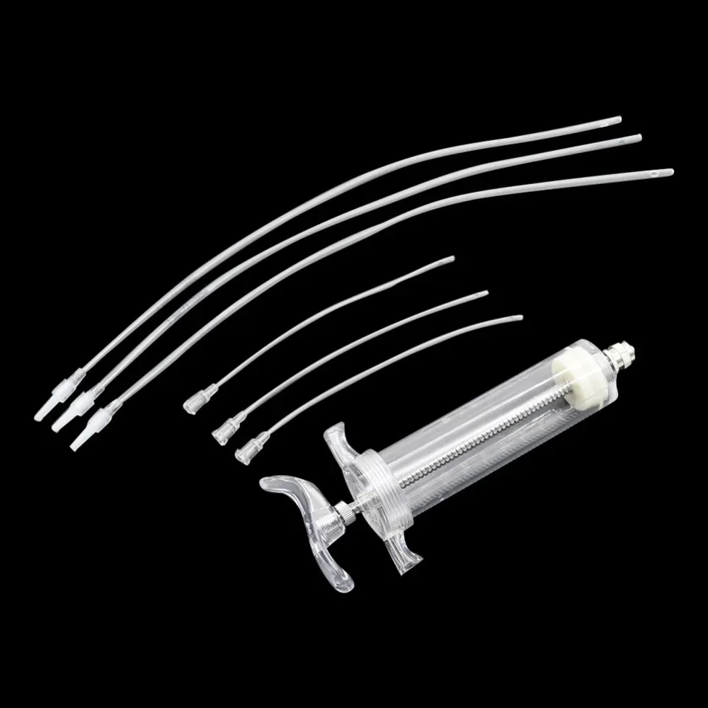 Pet Bird Feeder Long Tube Gavage Syringe Feeding Pigeon Parrot Chick Silicone Feeding Tube Animal Manual Feeding Syringe Kit