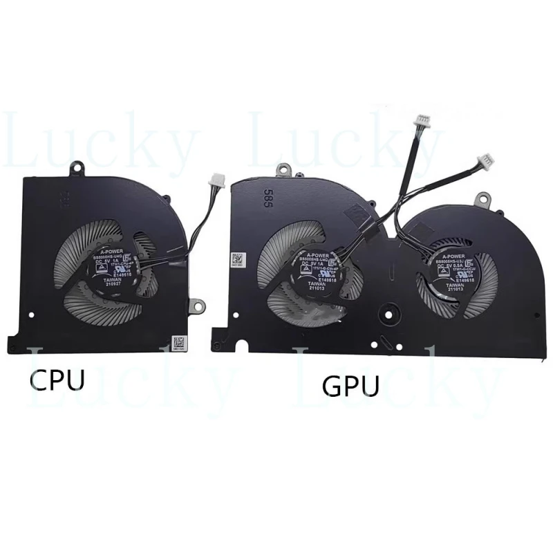 

Новый вентилятор охлаждения процессора и графического процессора для ноутбуков MSI GS76 WS76 Creator 17 B11UE MS-17M1