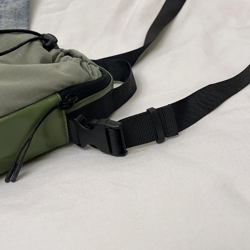

E8FB Stylish Drawstring Crossbody Bag Shoulder Purse For Daily Commutes And Shopping