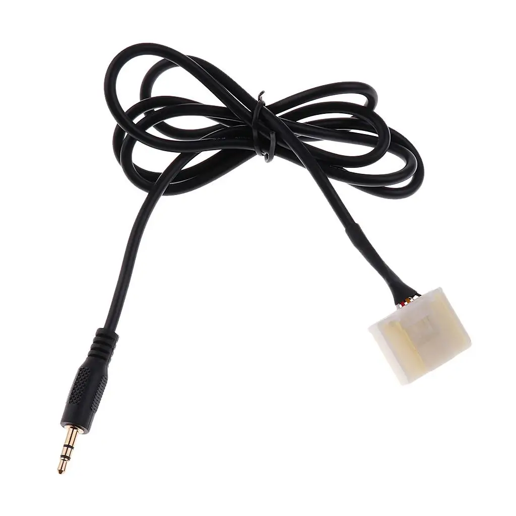 3.5mm AUX IN Audio Input Adapter MP3 Player Phone for 2007-2009 Corolla (3.6ft)