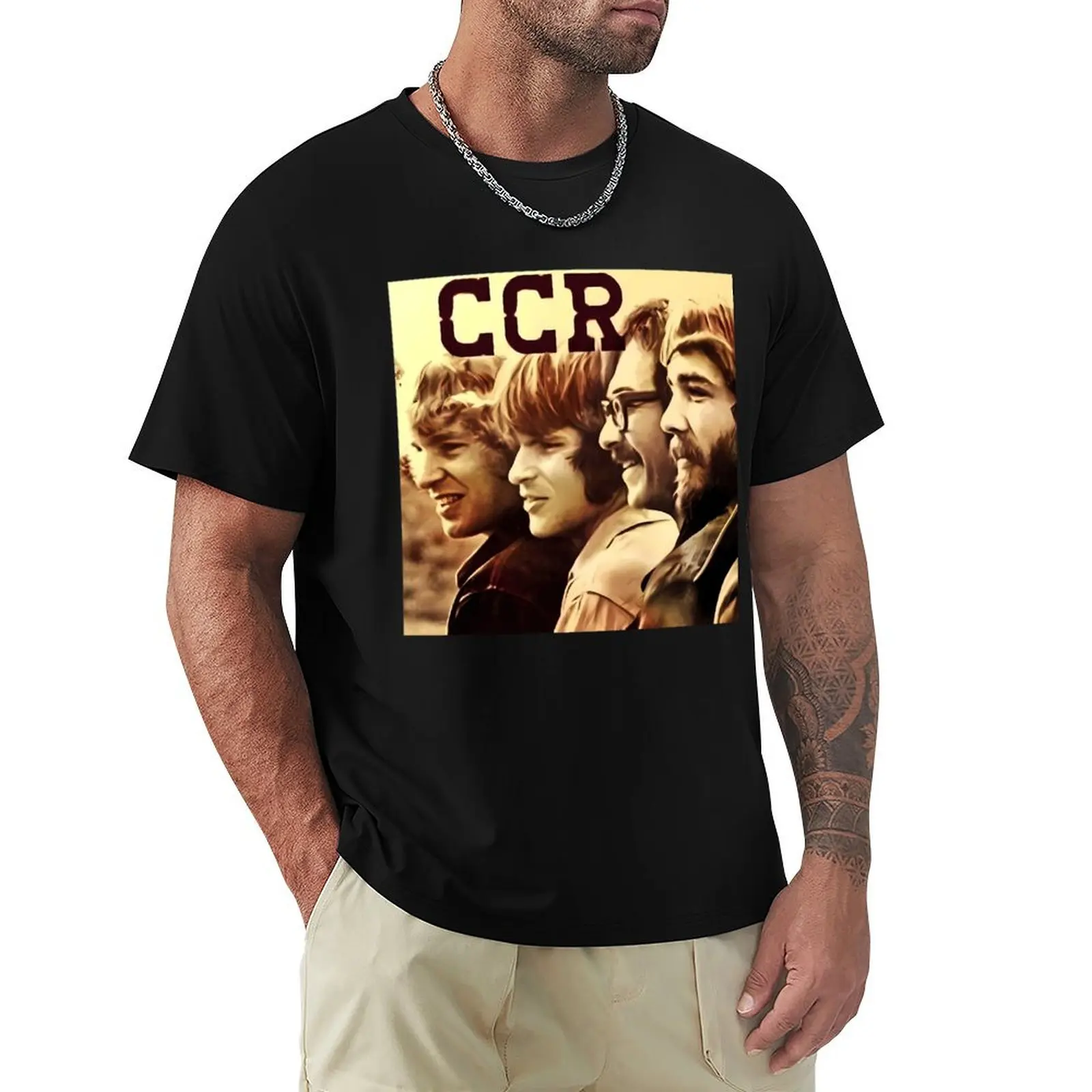 Creedence Clearwater Cosmo's Factory - Bayou Country Creedence Clearwater T-Shirt Thanksgiving Day Tee Top