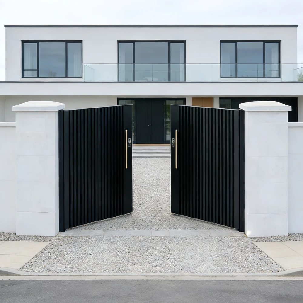*& Luxury Entry Door Modern Entrance Security Front Pivot Aluminum Exterior Villa House Main Double Solid Waterproof