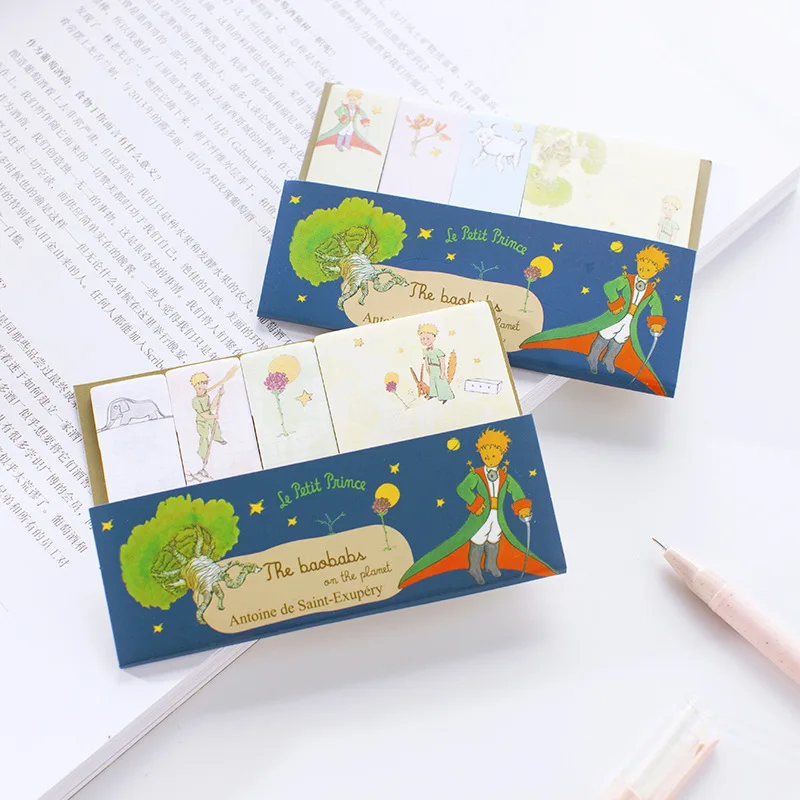 Cute Kawaii Little Prince Memo Pad Planner Sticker Sticky Note Adhesive Bookmark Office School Supplies Stationery