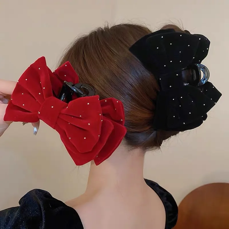 Bow Hair Clips Larg…