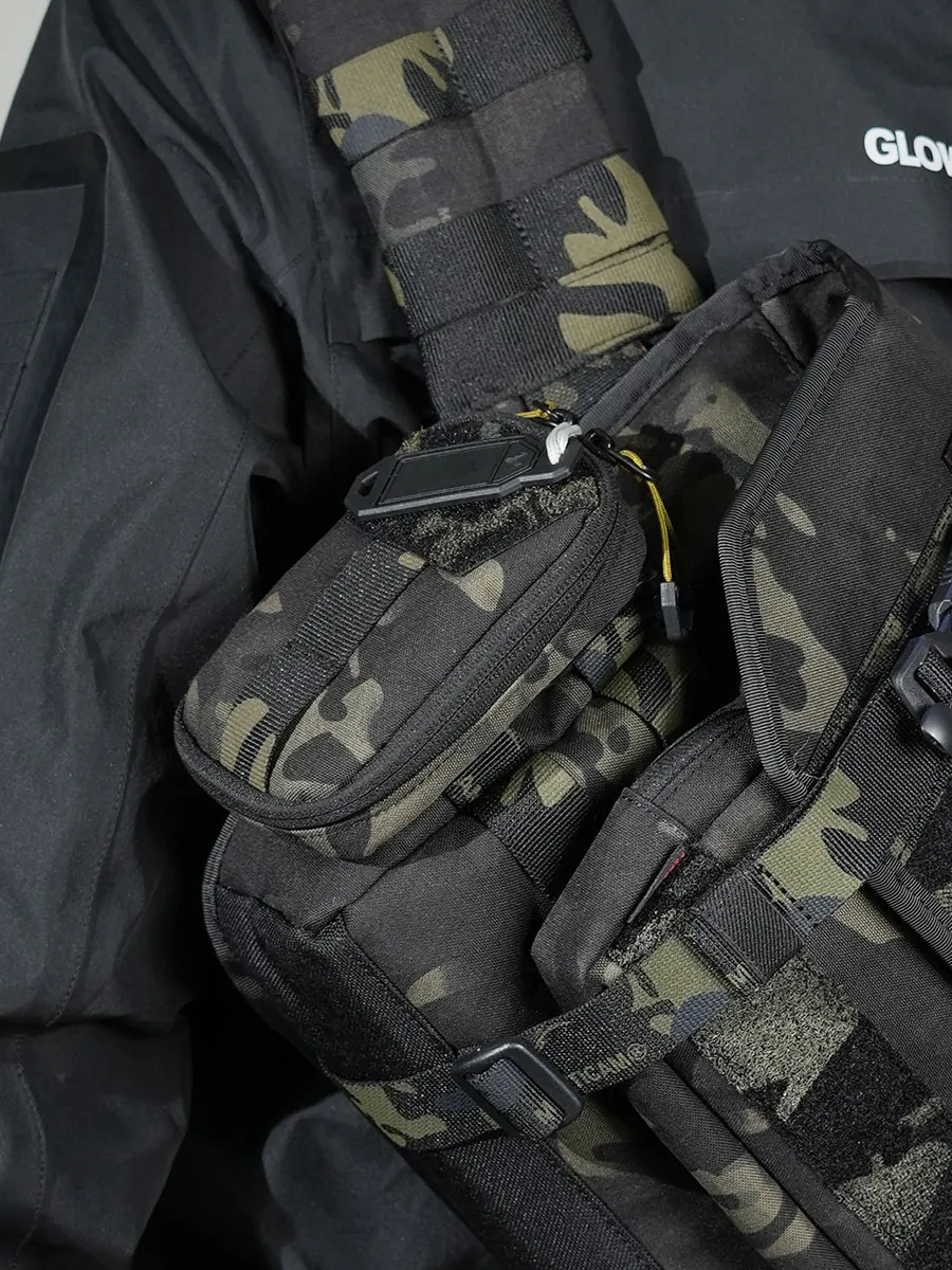 Tactical function tool commuting edc tactical molle sub-bag pocket pocket pocket