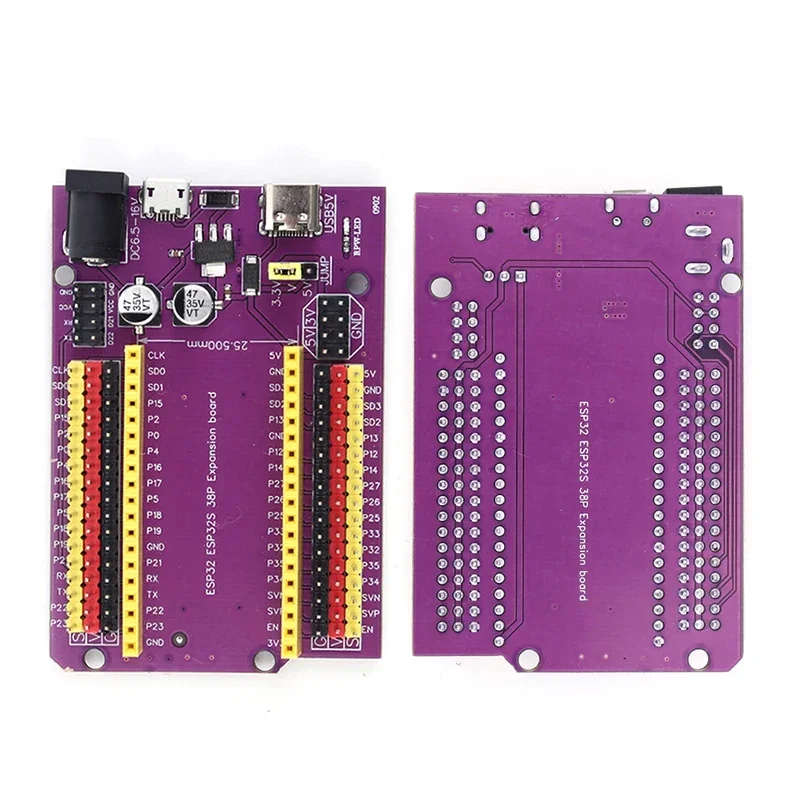 ESP32 Development Board TYPE-C/MICRO USB WiFi+Bluetooth Dual Core ESP32-DevKitC-32 ESP-WROOM-32 Expansion Board 38PIN