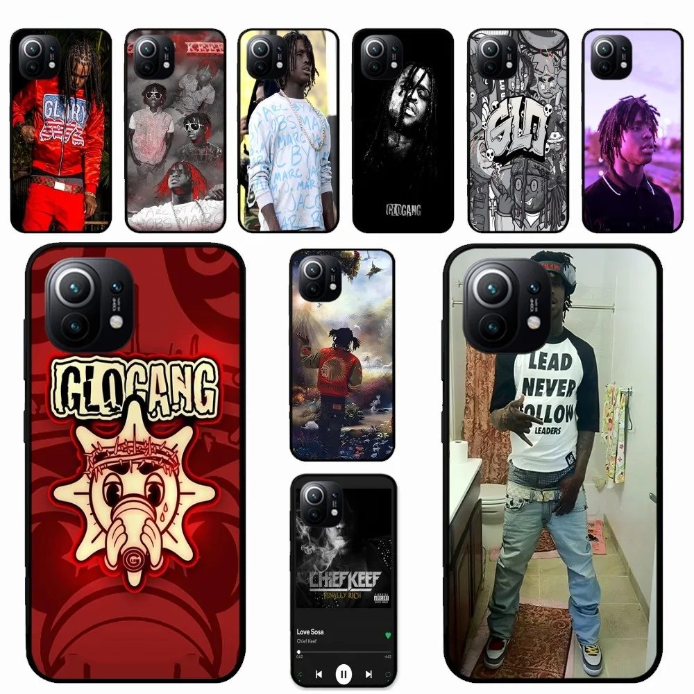 Chief Keef G-GLO G-GANG Phone Case For Redmi 5 6 7 8 9 10 Plus Pro 6 7 8 9 A GO K20 K30 K40 Pro Plus F3 Fundas