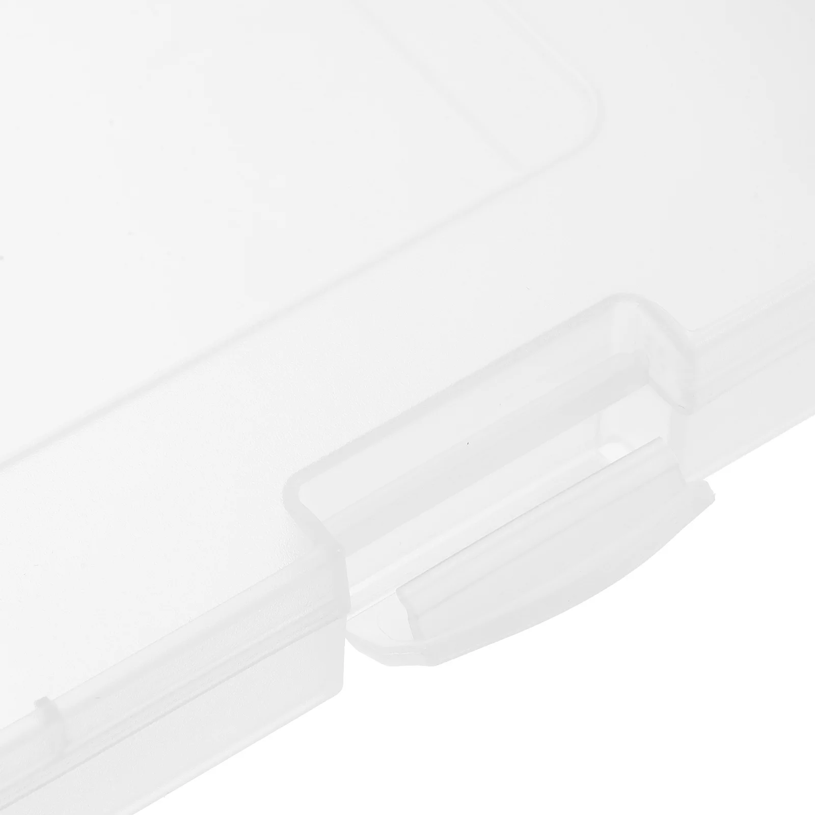 

4Pcs Transparent A4 File Box Large Capacity PP Storage Case Portable Office Document Holder Box Files A4