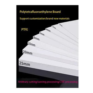 PTFE weiße Blechplatte, 0,2-30 mm, Polytefplatte, Antikorrosion, Bearbeitungsmodell, Materialverarbeitung, Mehrfachgröße 9 Hauptgebäudebuilderverkäufe - №10