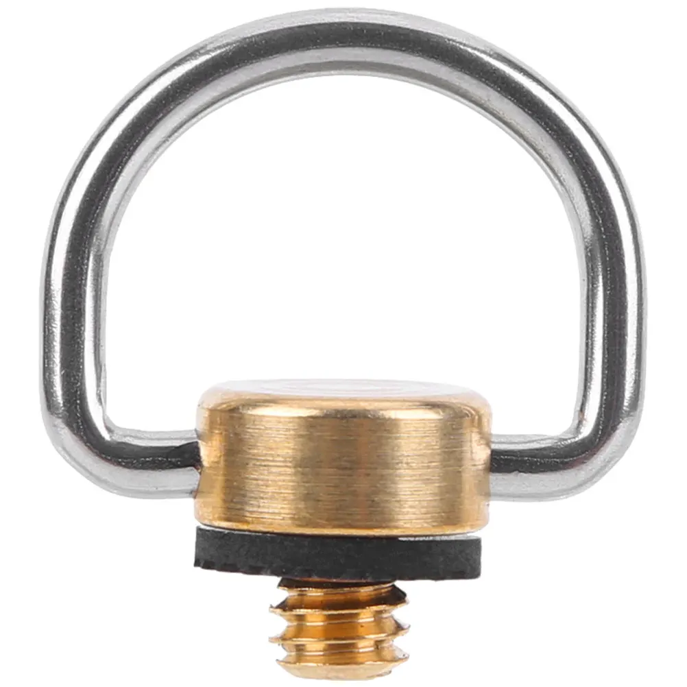 Camping Lamp D Shaped Hanging Loop Stainless Steel Brass Strong Hanging Ring for Light Fixtures Pendant Lamps Chandelier