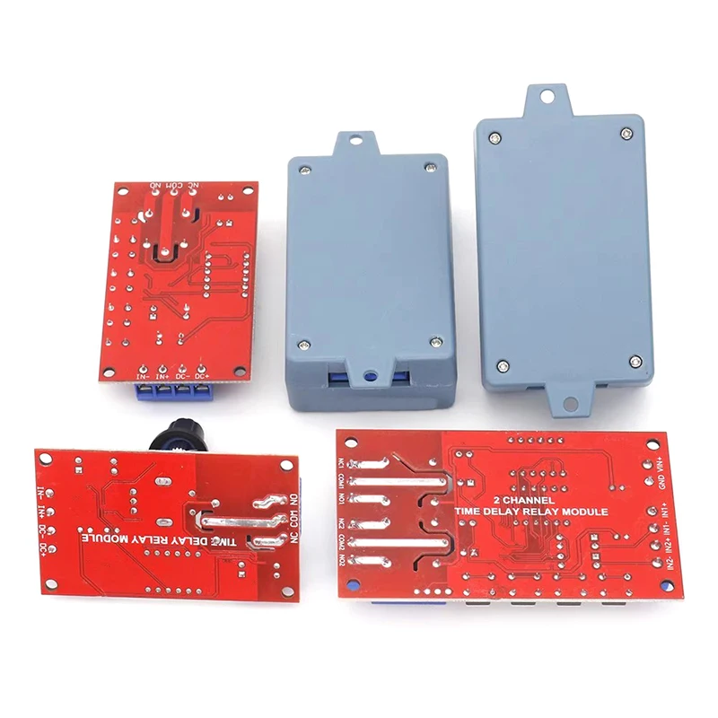 DC 5V 12V 24V 10A Adjustable Time Delay Relay Module 32 Modes LED Digital Timming Trigger Timer Control Switch Pulse Cycle