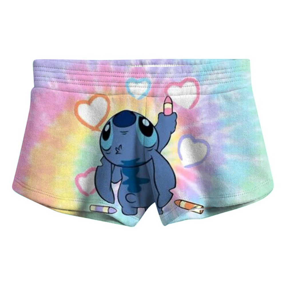 أزياء الصيف الأطفال السراويل ديزني غرزة طباعة بناطيل الشواطئ فضفاضة سريعة الجافة تنفس الرباط ملابس الأطفال #3